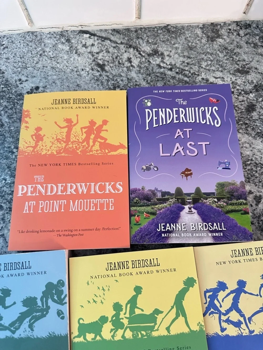 The Penderwicks Complete 5 Book Set Jeanne Birdsall Paperback Series Lot